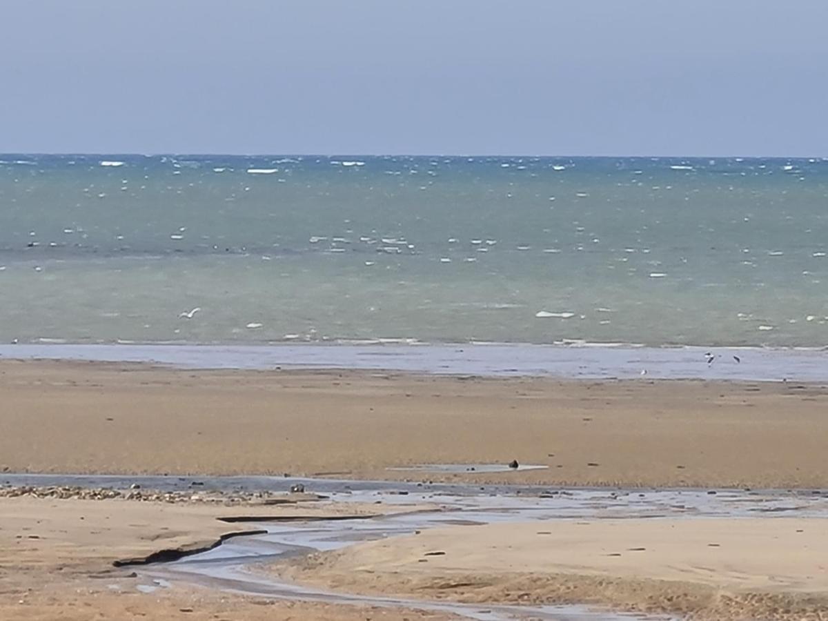 Les Pieds Dans L'Eau - Acces Direct A La Plage Bernières-sur-Mer Kültér fotó